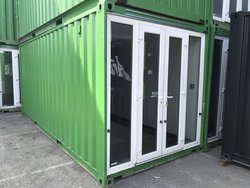 Container cafe unit