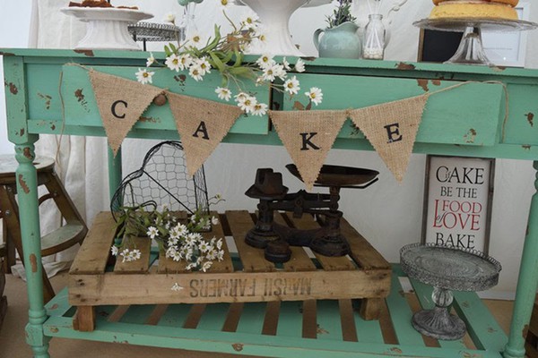 Rustic Wedding Dessert Table