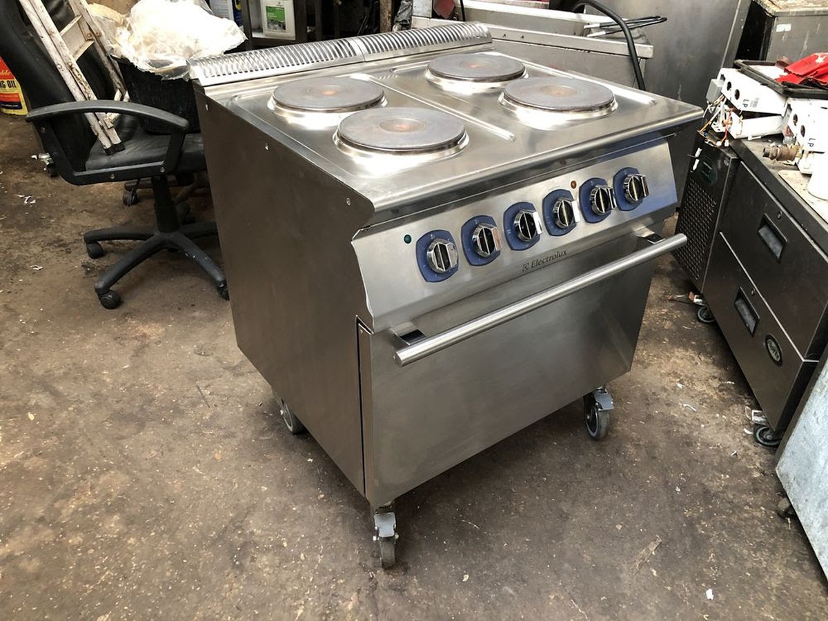Secondhand Catering Equipment Electric Range Cooker Electrolux Four
