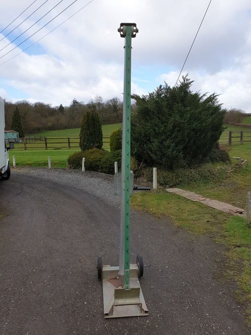 Marquee / Tent lifting Jack made by Crockers Marquee / Tent lifting Jack made by Crockers
