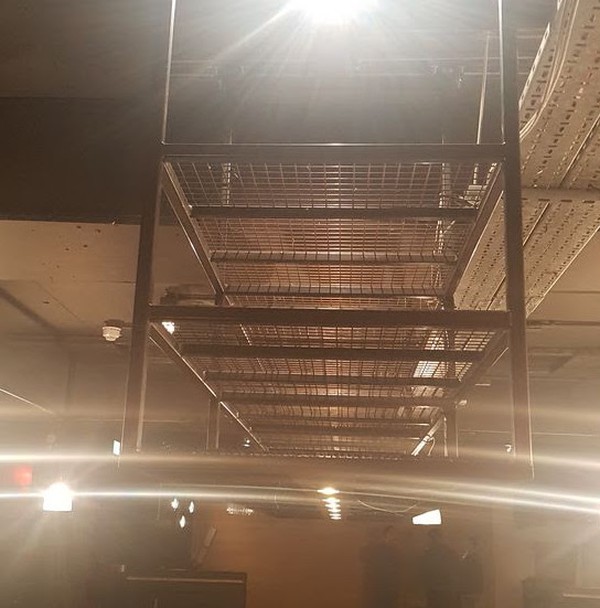 Overhead Glass Rack for Bars