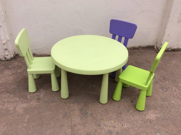 Childs table and chairs for sale