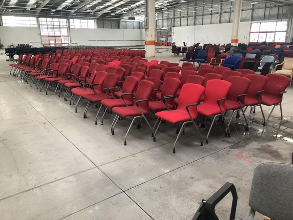 Secondhand Chairs And Tables Linking Conference Chairs