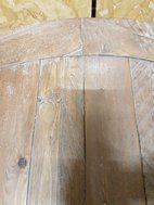 Solid wood round table