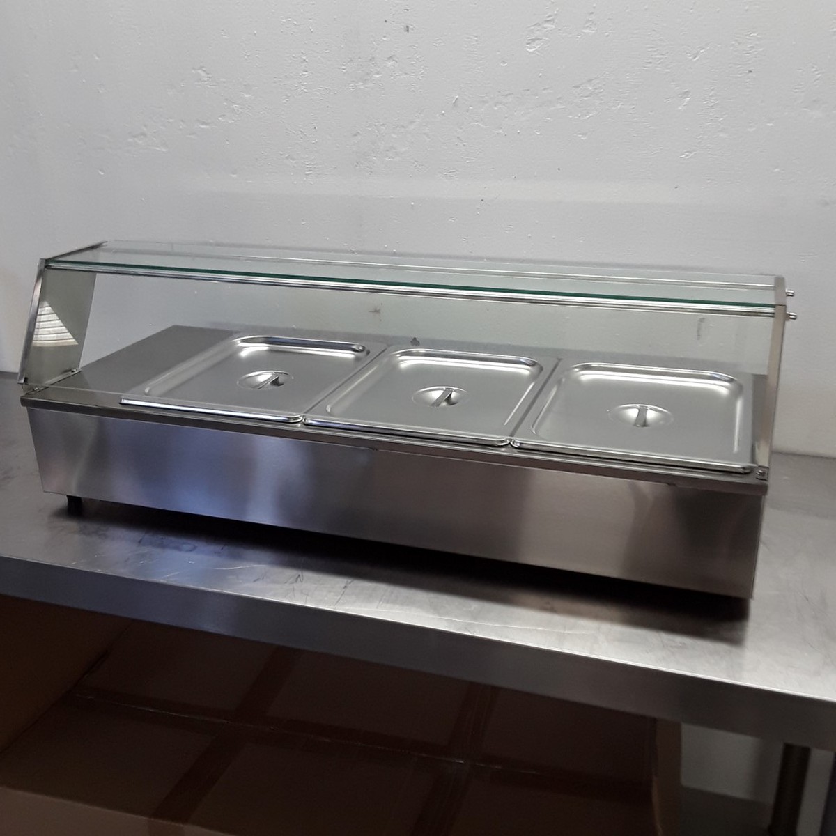 Secondhand Catering Equipment Bain Marie With Three Pots New HC HC