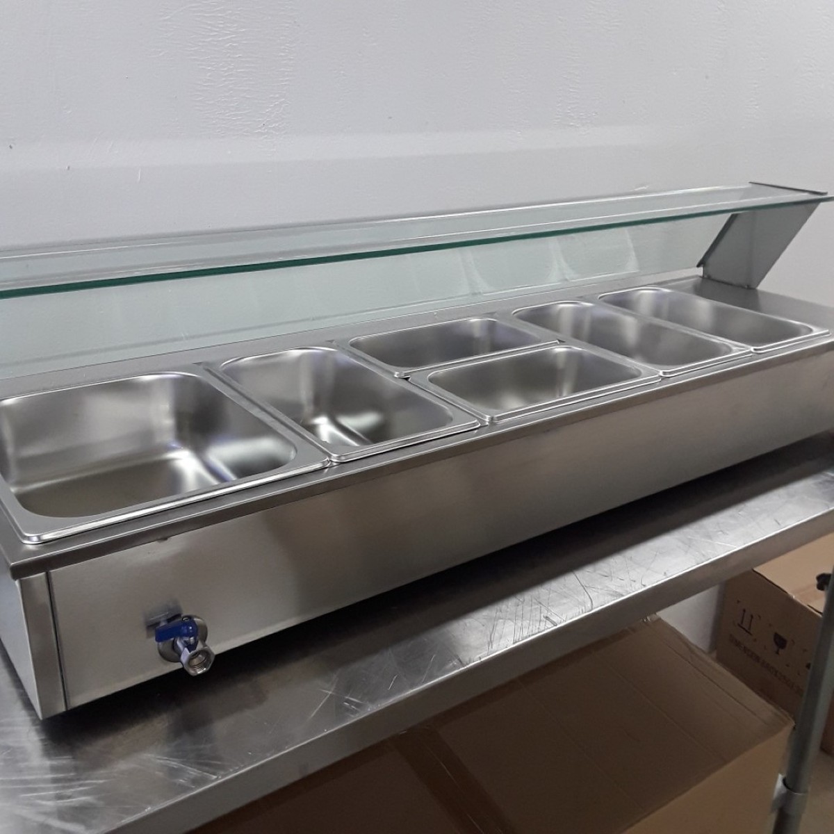 Secondhand Catering Equipment | Bain Marie with Many Pots | New HC HC ...