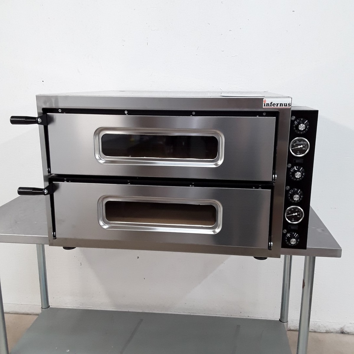 Secondhand Catering Equipment Electric Ovens New Inferus Basic44 Double Pizza Oven (8621