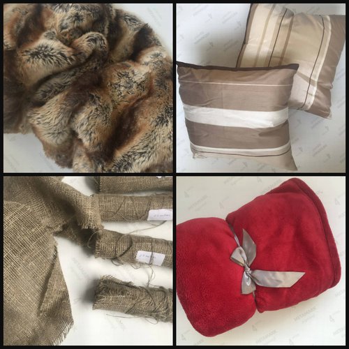 Job Lot of Cushions and Blankets Job Lot of Cushions and Blankets