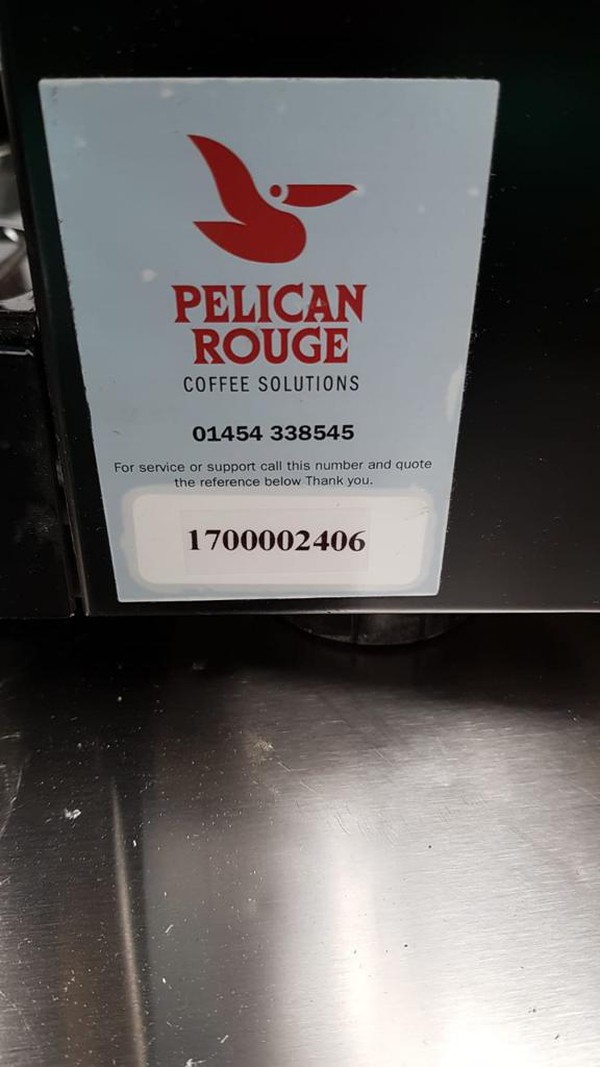 Used Peligan Rouge Self-Service Coffee Machine