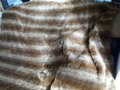 Fox fur Faux rug Fox fur Faux rug