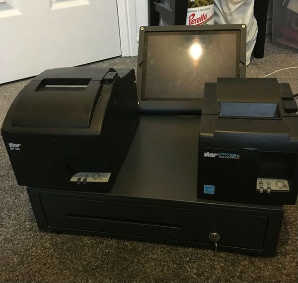 Cash drawer and printers