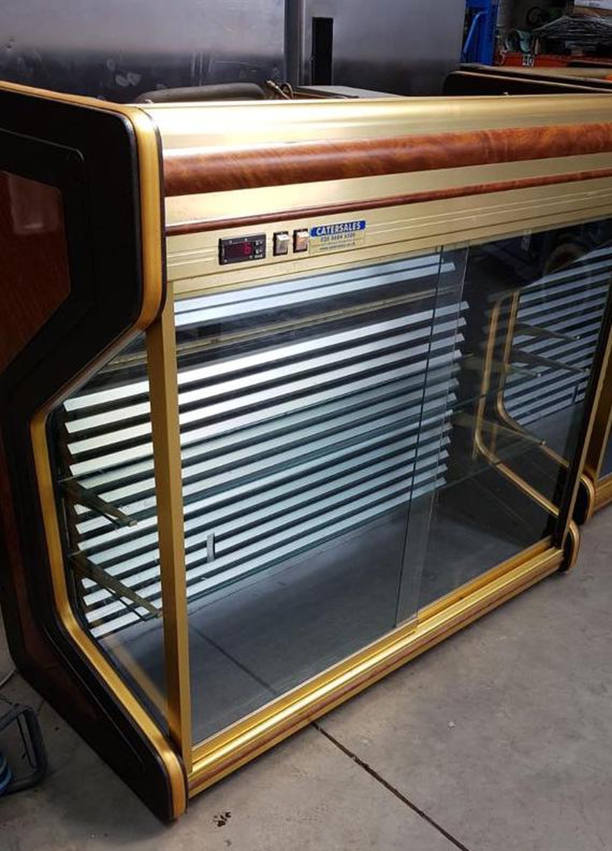 Secondhand Catering Equipment Refrigerated Display Counters 2x Comersa Refrigerated Display