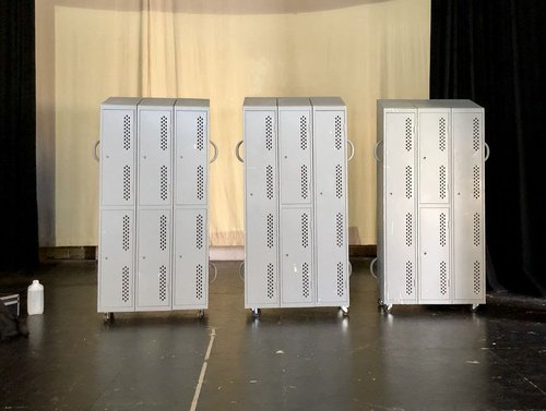 Lockers for School or Office Stage Set, Theatre Prop. Lockers for School or Office Stage Set, Theatre Prop.