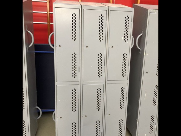 Lockers for School or Office Stage Set, Theatre Prop.
