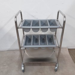 New Cutlery Serving Trolley (8710)