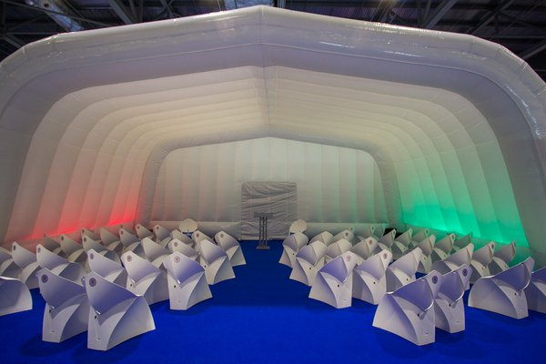 Air roof marquee inflatable