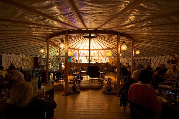 40 ft (12m) Yurt by Wildwood Yurts of Cumbria