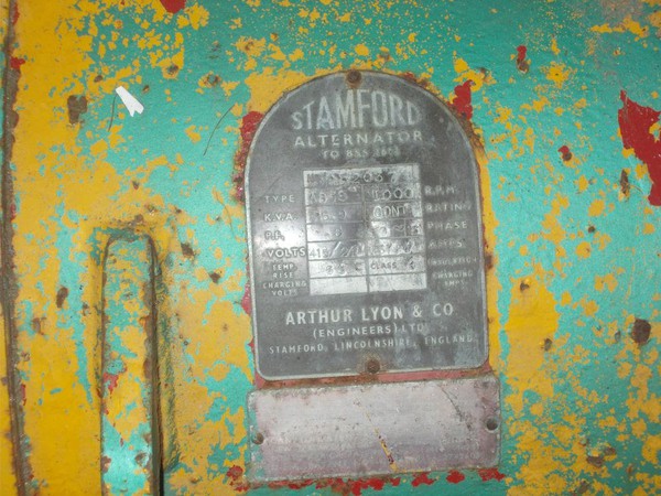 Stamford Alternator for sale