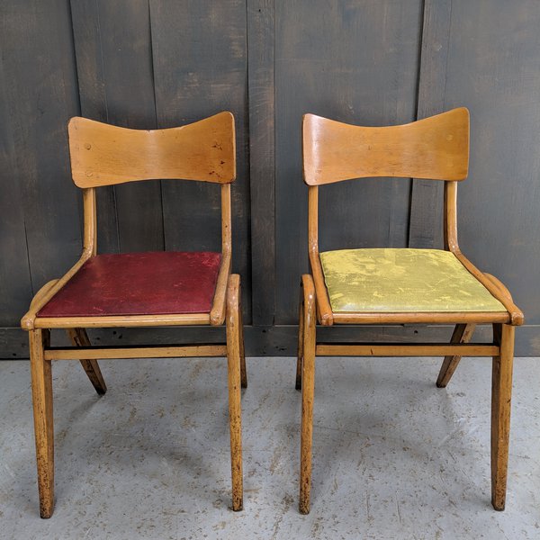 1960's Vintage stacking chairs