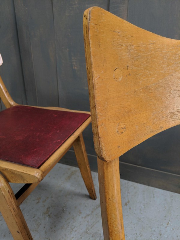 Plywood vintage chairs