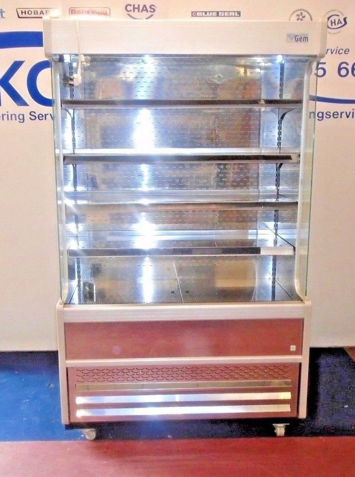 used multideck display fridge