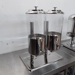 Brand New Atosa  Double Cereal Dispenser	(9062)