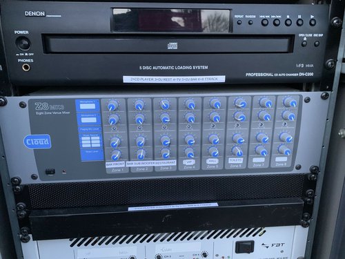 Cloud Z8 MK3 8 Zone Venue Mixer Cloud Z8 MK3 8 Zone Venue Mixer
