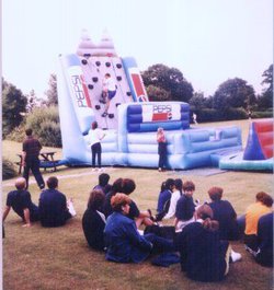 Twin Peaks Inflatable Climbing Wall