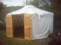 16Ft Yurt with PVC roof