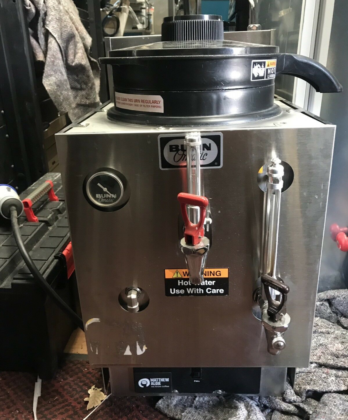 Secondhand Catering Equipment Filter Coffee Machines Bunn SRU