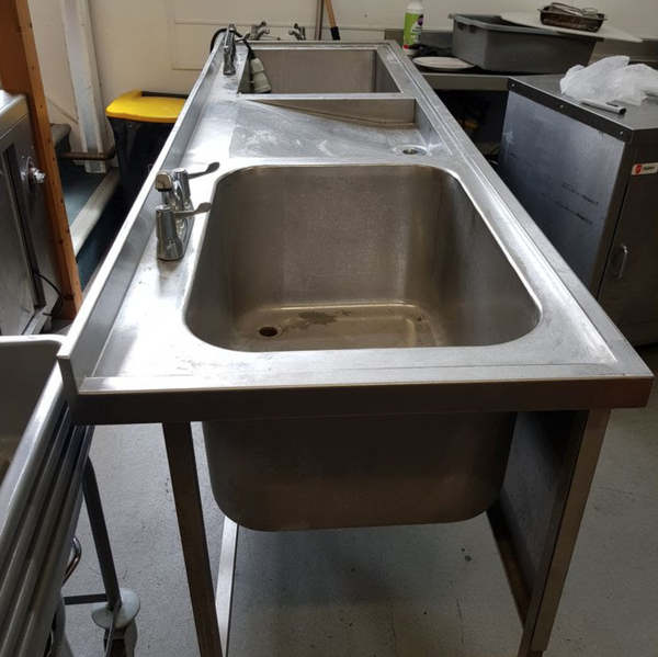 Secondhand Catering Equipment | Single Sinks | Heated Sink - Milton ...