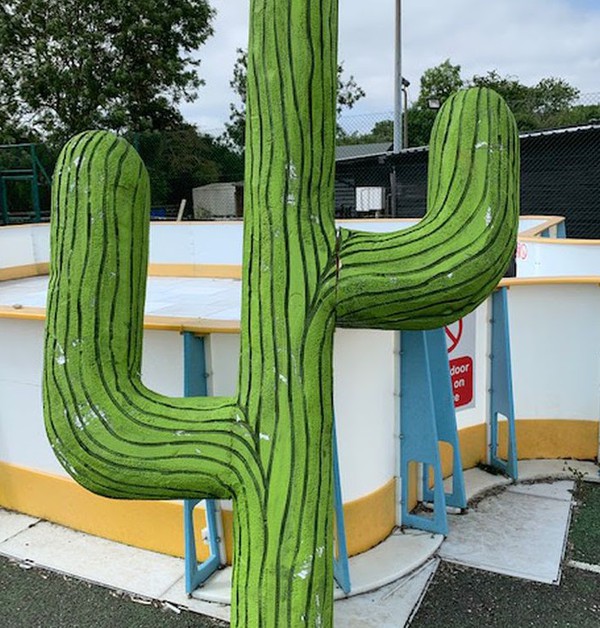 Cactus Large Polystyrene Prop