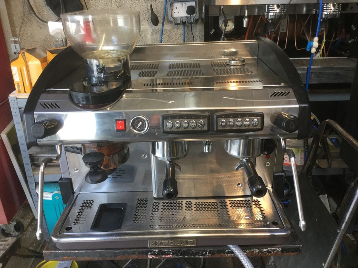 Secondhand Catering Equipment 2 Group Espresso Machines Expobar New