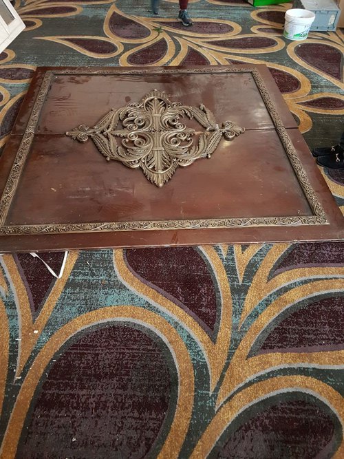 Wooden Panel with ethnic carving Wooden Panel with ethnic carving