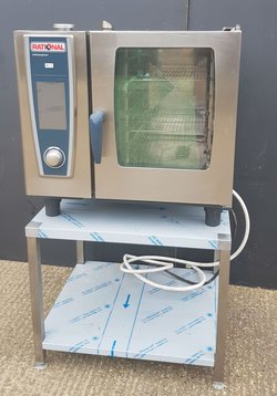 Electric combi oven six grid