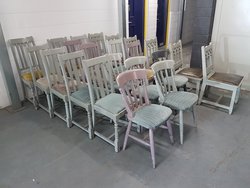 Shabby Chic Farmhouse Chairs
