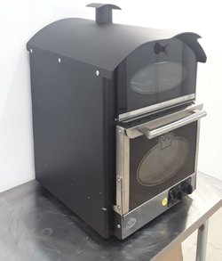 Counter top black jacket potato oven