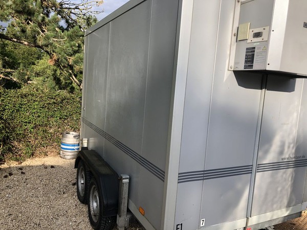 Out side catering - fridge trailer