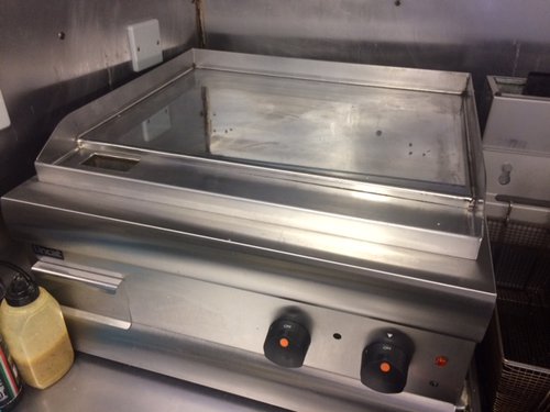 Chrome griddle duel zone