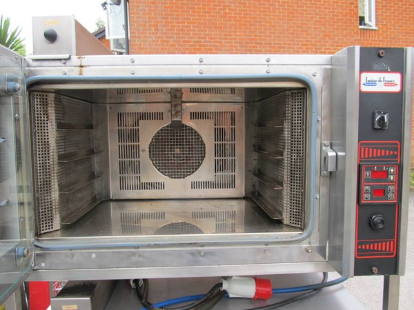 double condensor oven and trolleys