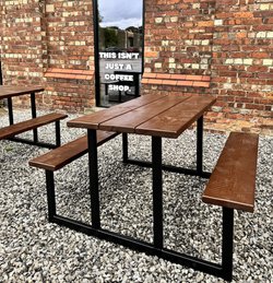 Outdoor Wooden Seating