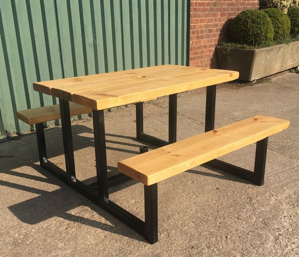 Outdoor Bench Diner 4 Seater