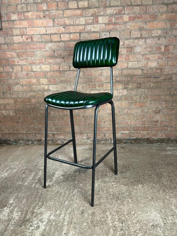 Leather Bar Stool Leather Bar Stool