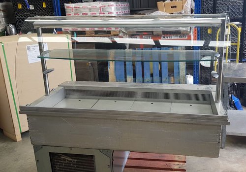 Curved Glass Drop In Fridge