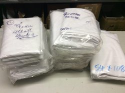 18x New Table Cloths ( Code TL 107) - Shropshire  White polyester 90 inch diameter