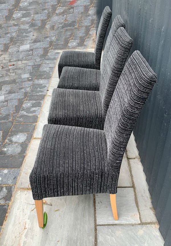 Grey restaurant chairs for sale