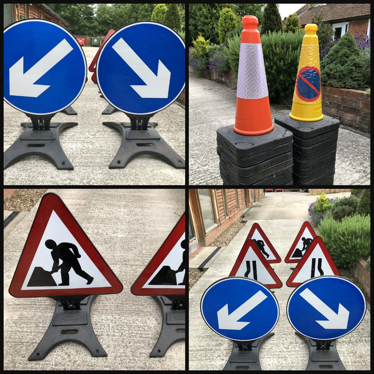 Secondhand Plant Tools and Equipment Traffic Management Chapter 8 Road Works Set Twyford