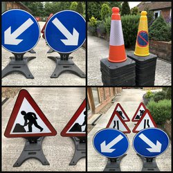 Road work signs for sale