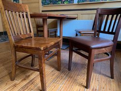 Wooden chairs & tables