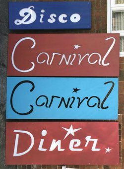 Disco, Carnival, Diner signs for events